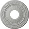 Ekena Millwork Nadia Ceiling Medallion (Fits Canopies up to 4 7/8"), 12 1/8"OD x 3 5/8"ID x 7/8"P, Frost CM12NAFRF - alternate 1